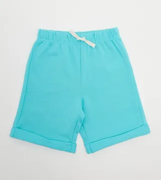High Waist Knitted Shorts
