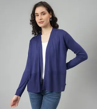 Knitted Long Sleeves Cardigan