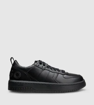 Logo Detail Lace Up Low Top Sneakers