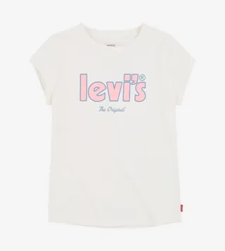 Poster Logo Print Short Sleeves T-Shirt