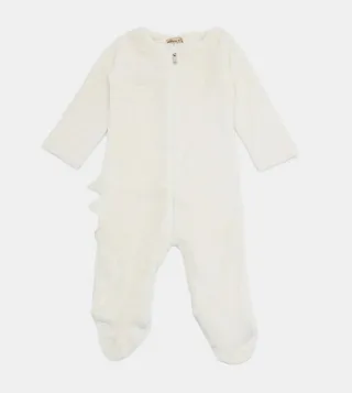 Baby Boys Textured Sleepsuit