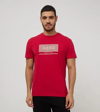 Aero Guy’s Printed Short Sleeves T-Shirt