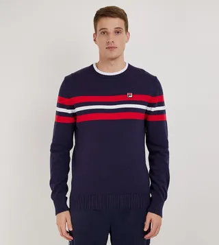 Knitted Crew Neck Sweater