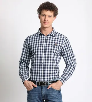 Checked Long Sleeves Shirt