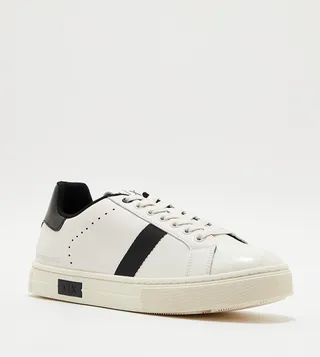 Color Block Lace Up Sneakers