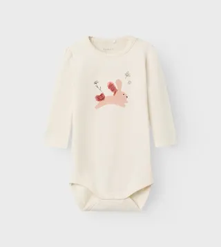 Printed Crew Neck Bodysuit