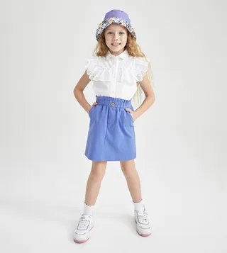 Girls Woven Skirt