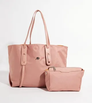 Aero Women's Textured Tote Bag Set