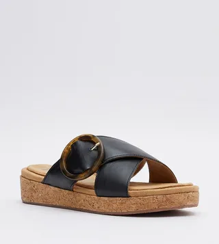 JUNE Open Toe Flat Sandals