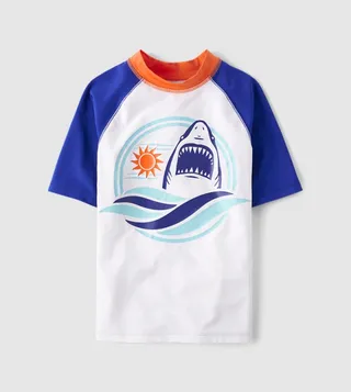 Boys Shark Rashguard