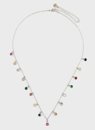 Rainbow Dangling Necklace