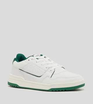 Round Toe Lace-Up Sneakers