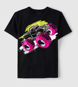 Boy's Printed Short Sleeves T-Shirt
