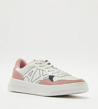 Color Block Lace Up Sneakers