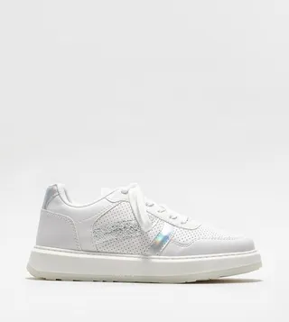 Perforated Lace Up Sneakers