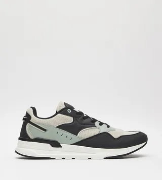 BEACON Color Block Lace-Up Sneakers