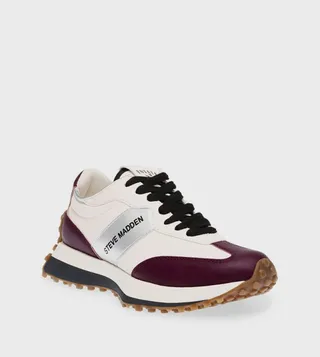 LEVITATE Logo Printed Lace-Up Sneakers