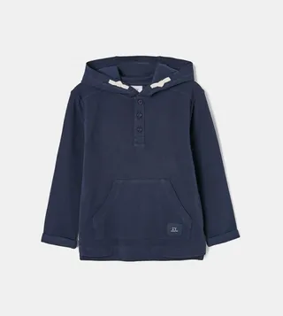 Solid Long Sleeves Hoodie