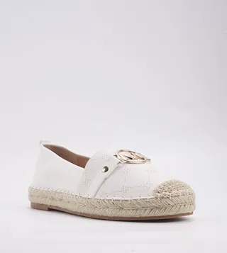JANNY Logo Detail Espadrilles