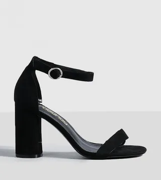 Rounded Heel 2 Part Barely There Heels