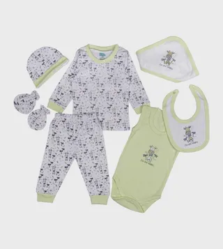7 Piece Cotton Clothing  Set