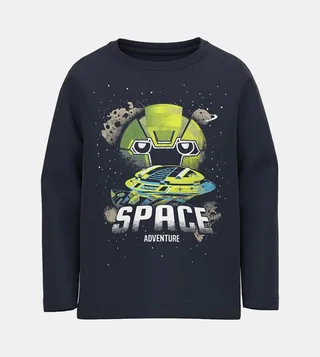 Printed Long Sleeves T-Shirt