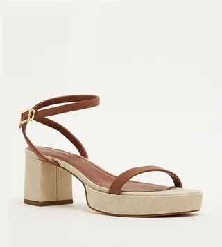 Ankle Strap Block Heel Sandals