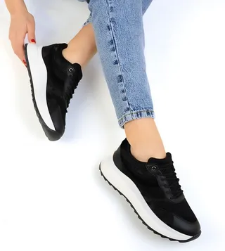 Lace-Up Chunky Sneakers