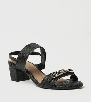 LYLA Slingback Block Heel Sandals