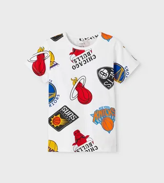 NBA Printed Short Sleeves T-Shirt