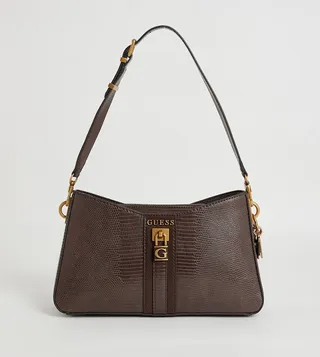 GINEVRA ELITE Textured Shoulder Bag