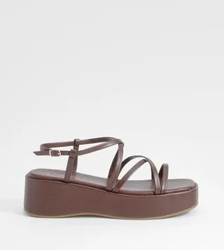 Minimal Strappy Platform Sandals
