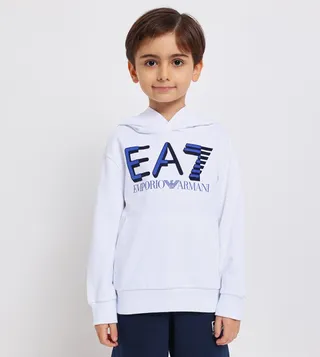 Printed Pocket Detail Hoodie