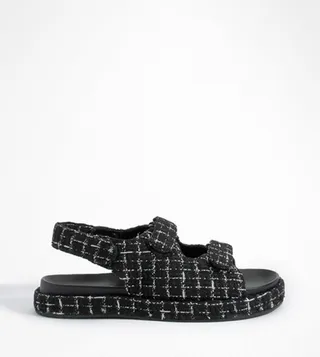 Double Strap Platform Sandals