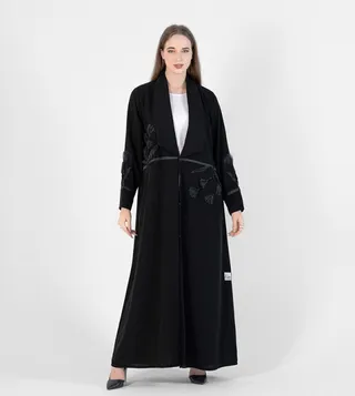 Embellished Long Sleeves Abaya