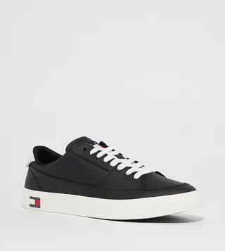 Logo Detail Lace-Up Sneakers