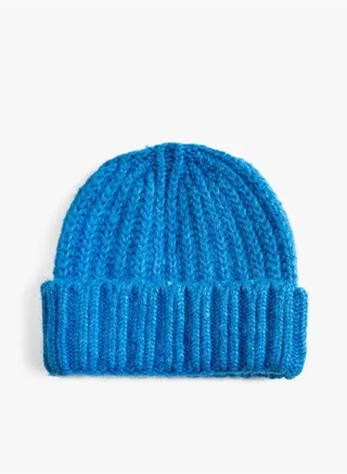 Basic Rib-Knit Beanie