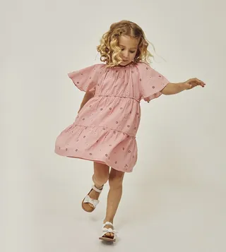 Floral Print Cotton Dress