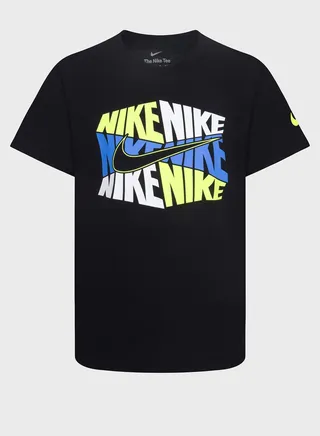 Kids Hexagon Colourblock T-Shirt 