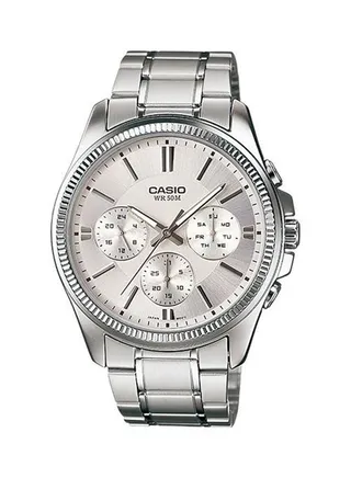 Men's Water Resistant Analog Watch MTP-1375D-7AVDF - 35 mm - Silver 