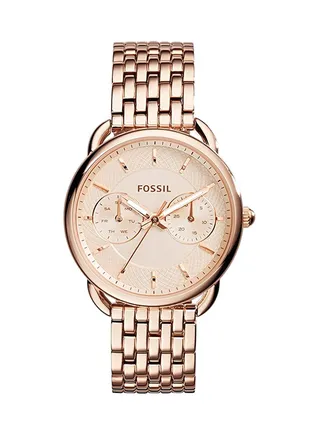 Women's Water Resistant Analog Watch ES3713 - 35 mm - Rose Gold 