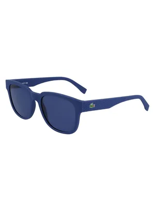 Full Rim Bio Injected Rectangle Lacoste Suns L982S 5319 (401) Matte Blue 