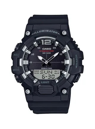 Men's Youth Series Analog & Digital Watch HDC-700-1AVDF - 49 mm - Black 