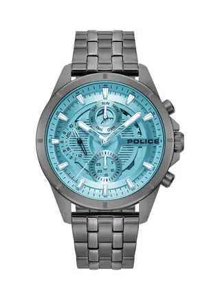 men Analog Round Shape Stainless Steel Wrist Watch JK00046 - 45 Mm 
