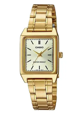 Women's Stainless Steel Analog Quartz Watch LTP-V007G-9EUDF 