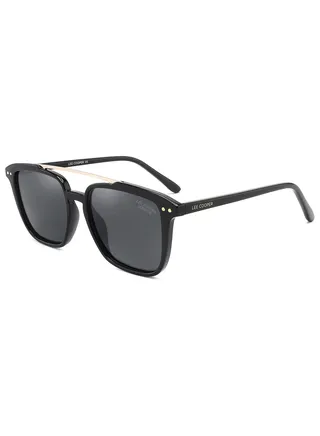 Polarized Sunglasses for Men and Women - Double Bridge Fashion Shades 