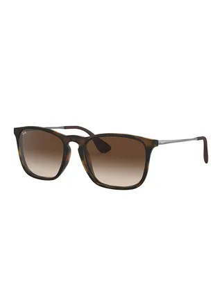 Chris Square Sunglasses - RB4187 - Lens Size: 54 mm - Brown 