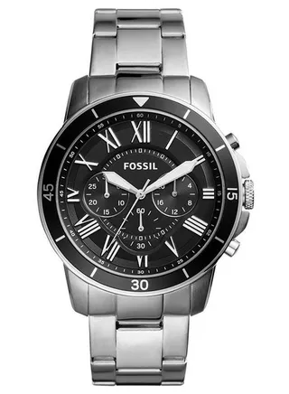 Men's Analog Quartz Watch FS5236 - 44 mm - Silver 