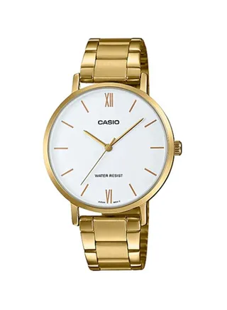 Women's Stainless Steel Analog Wrist Watch LTP-VT01G-7BUDF - 40 mm - Gold 