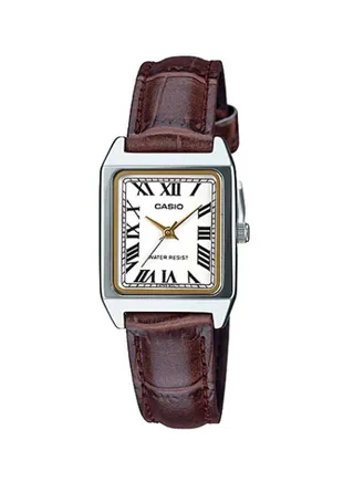 Women's Leather Analog Wrist Watch LTP-V007L-7B2UDF 